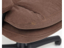 Кресло офисное Comfort lt флок коричневый