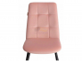 Стул обеденный Asti TREND велюр розовый