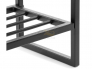 Банкетка-обувница Чарли Люкс экокожа шарп графит