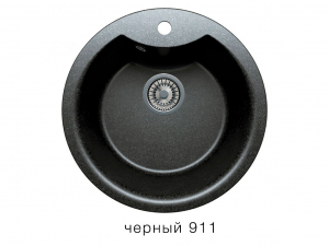 Мойка кварцевая Tolero R-108E Черный 911