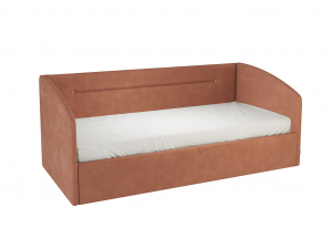 Кровать софа Альба 900 велюр персик