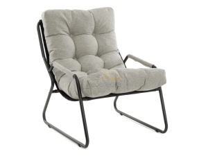 Кресло Эрго рогожка серо-бежевый