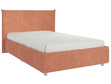 Кровать Квест 1200 велюр персик